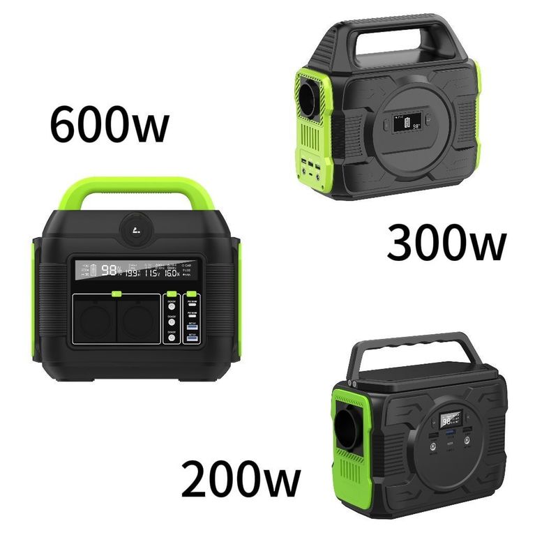 Eenvoudig ontworpen draagbare elektriciteitscentrale voor buitenshuisgebruik met type C-uitgang Pd100W Pd27W
