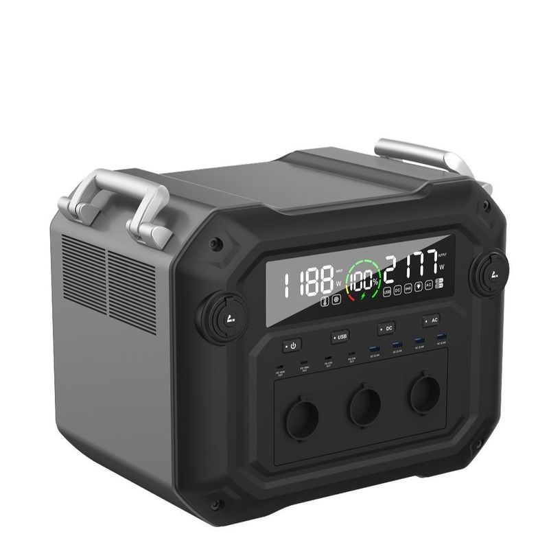 600W max. zonnepaneelinvoer LiFePO4 elektriciteitscentrale voor buiten- en noodsituaties