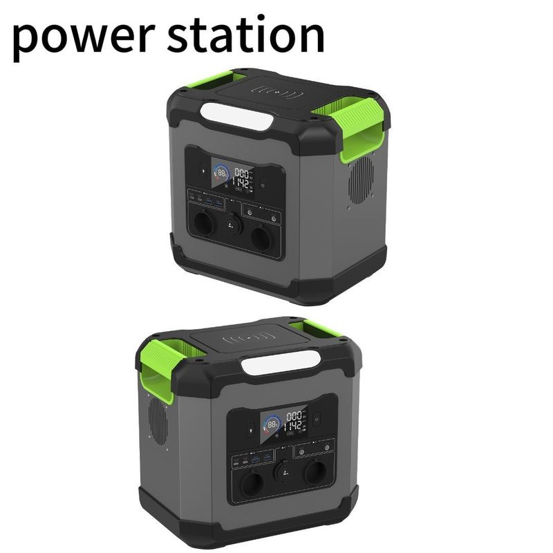1500W/1200 Gemakkelijk reizen Lithiumbatterie Energieopslag ST15 Draagbare energiecentrale