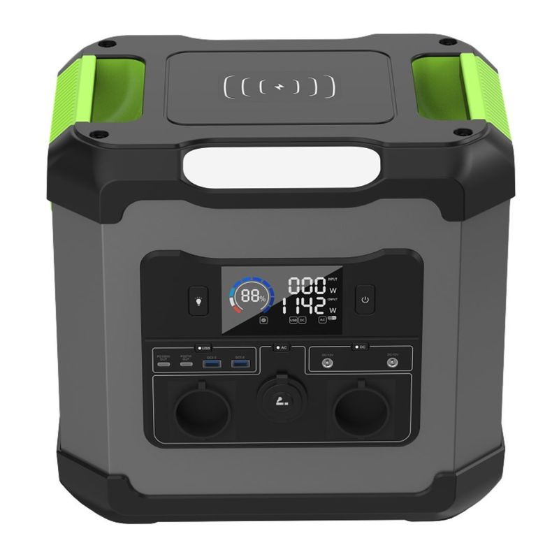 Inverter Bidirectionele Inverter 16,3kg 1500W mobiele voeding voor buitenkamperen