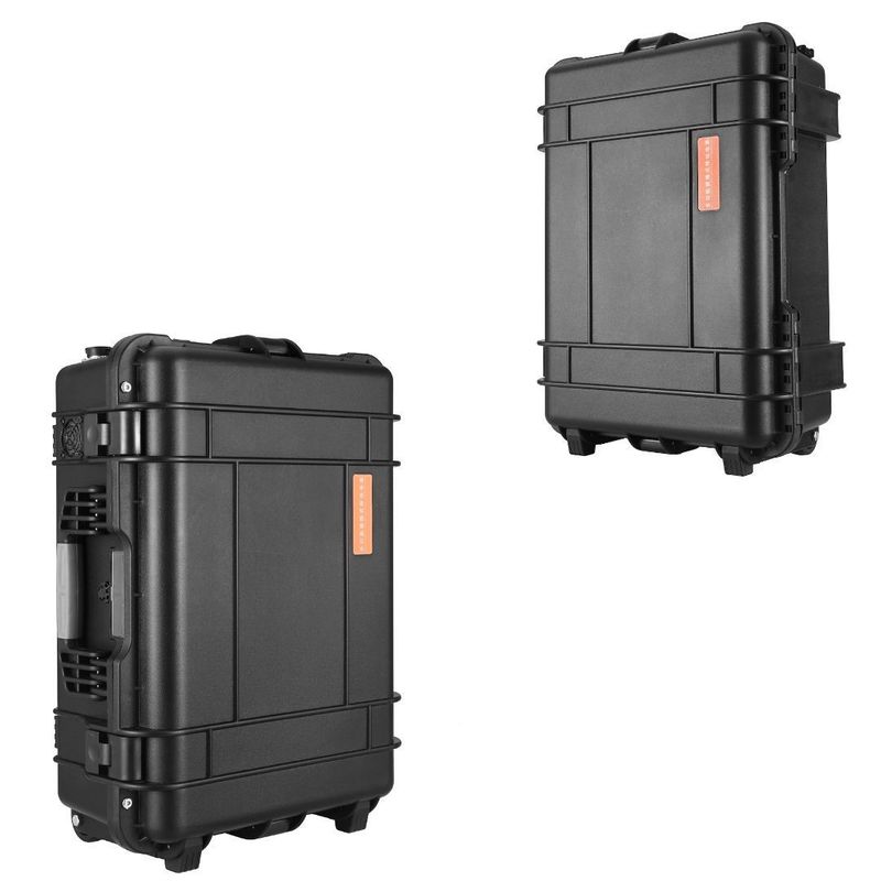 Draagbare elektriciteitscentrale met AC-adapter oplaadmodus en ingebouwde lithiumbatterij