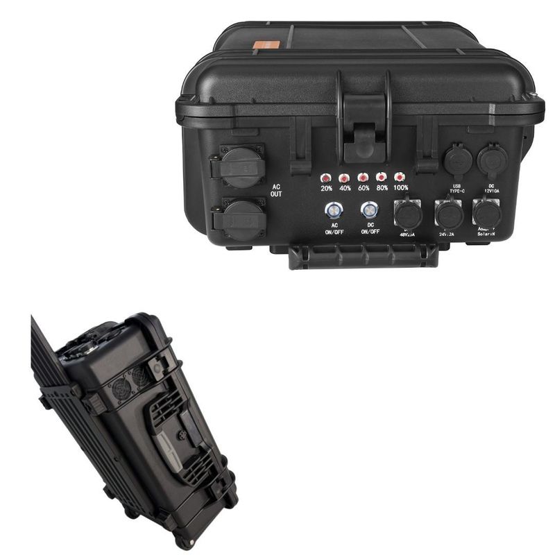 Ternary Lithium Battery Mobile Power Station 6000W/6216whlifepo4 voor de Oost Aziatische markt