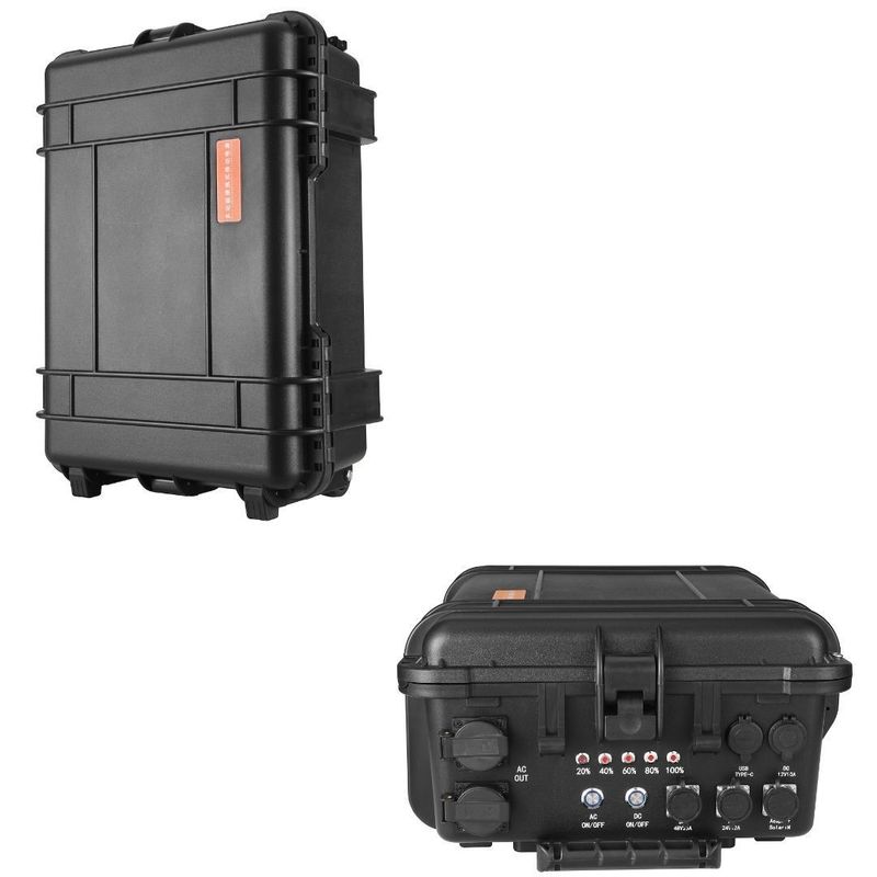 ST-70 7000W Zonne-energieopslag Outdoor huishoudelijke draagbare elektriciteitscentrale met omvormer
