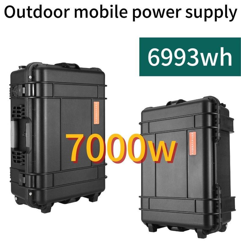 8000W piekvermogen AC LiFePO4 zonne-generator