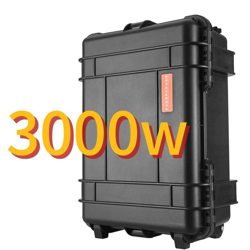 4000W uitgangsvermogen Zonne-energiegeneratoren Draagbare elektriciteitscentrale voor UAV-fotografie in het buitenleven