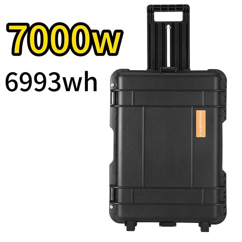 Oost-Aziatische markten 7000W/6993wh Draagbare elektriciteitscentrale voor buitenfotografie met drones