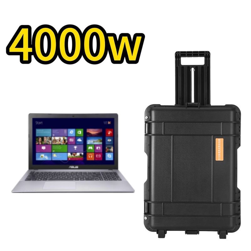 AC Pure Sine Wave Draagbare stroom voor thuis en camping 4000W Uitgang Socket Alle soorten