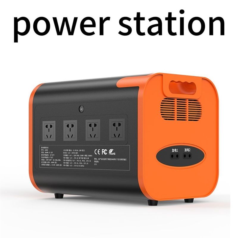 AT22 40ah Nood mobiele stroomvoorziening Lithium-ionbatterij 2200W/2400W Buitenstroomcentrale