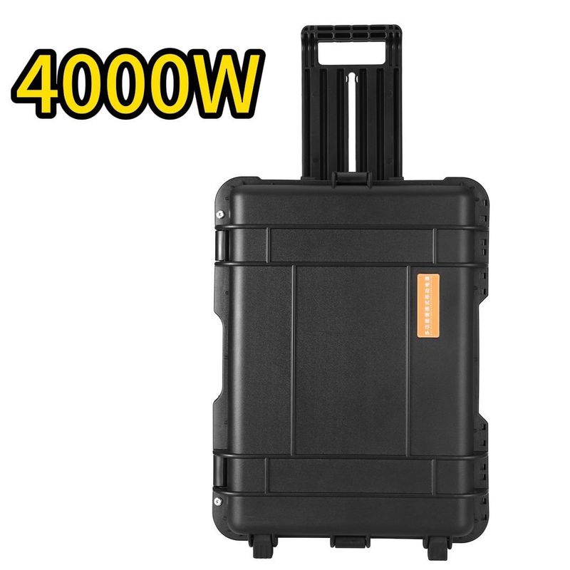 4000W grote capaciteit lithiumbatterij zonne-generator Perfect voor thuis RV en buiten