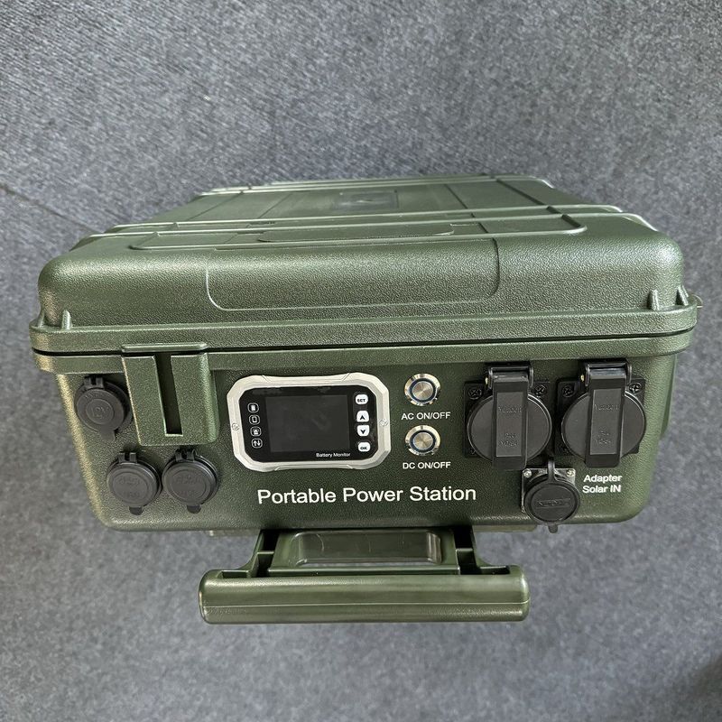 MPPT-controller 3000W draagbare zonne-energiecentrale voor verlichting van huishoudens en campings
