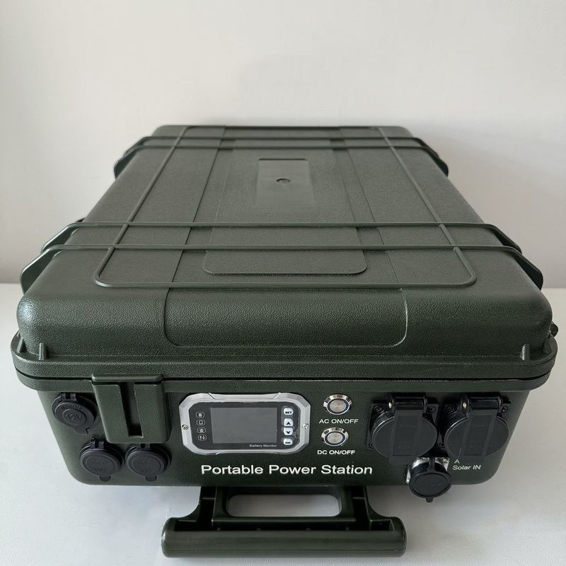 Warmstarten 3000W 3024wh Generator Zonneoplaad AC Socket Draagbare elektriciteitscentrale