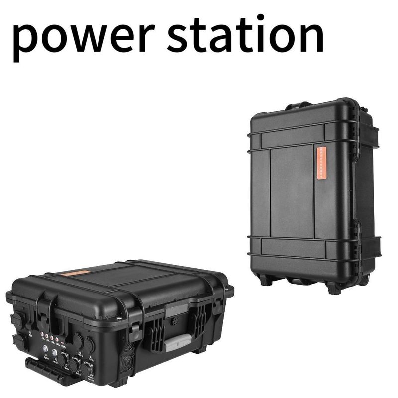 110V/220V AC-uitgang Draagbare oplader voor huis en camping 6000W 6212Wh met zonnepaneel USB
