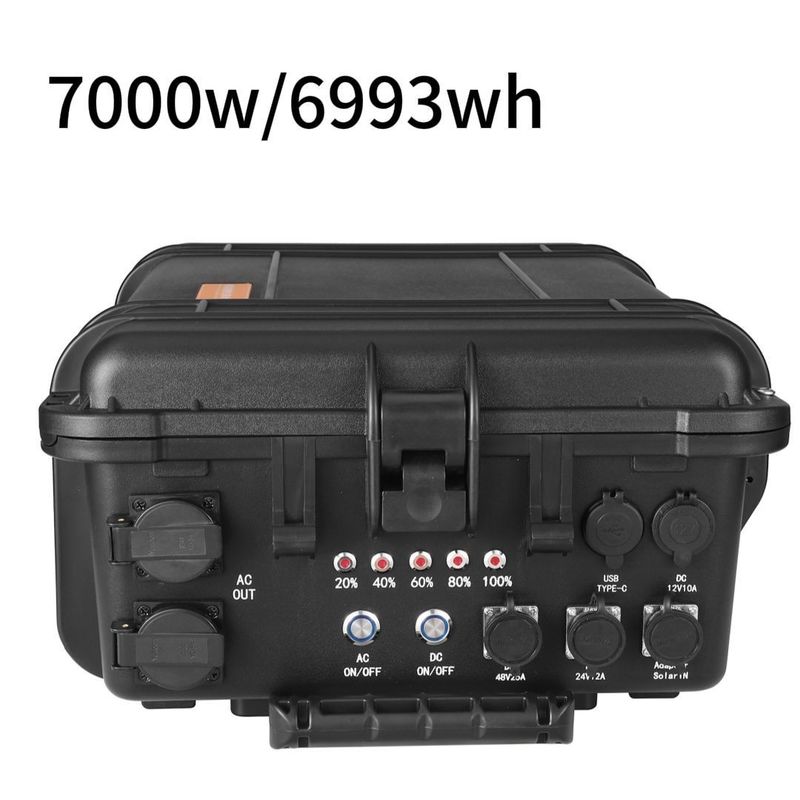 Shell Material ABS Alloy Draagbare Zonnecentrale 3000W/5000W/7000W 4000W voor buiten