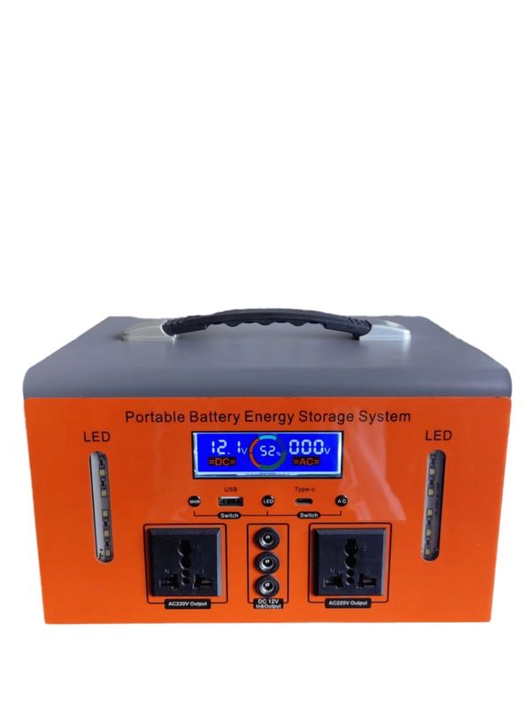 XT500 500W/110V/220V Outdoor Camping Charger Draagbare elektriciteitscentrale met DC-adapter
