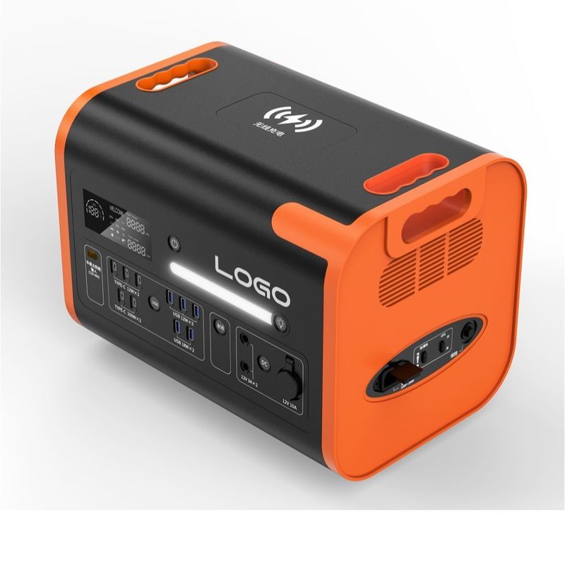 AT22 2400W/2048wh/110V/230V zonne-energiecentrale voor buitenoplossingen