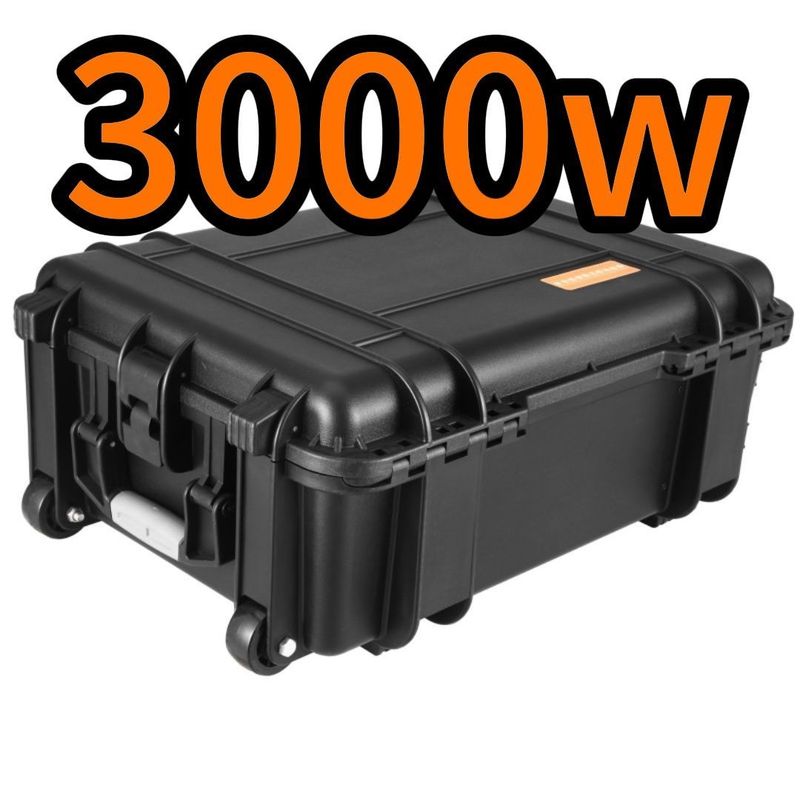 Buitenbatterij 3000W/62,5ah Draagbare elektriciteitscentrale met CE.Un38.3-certificering