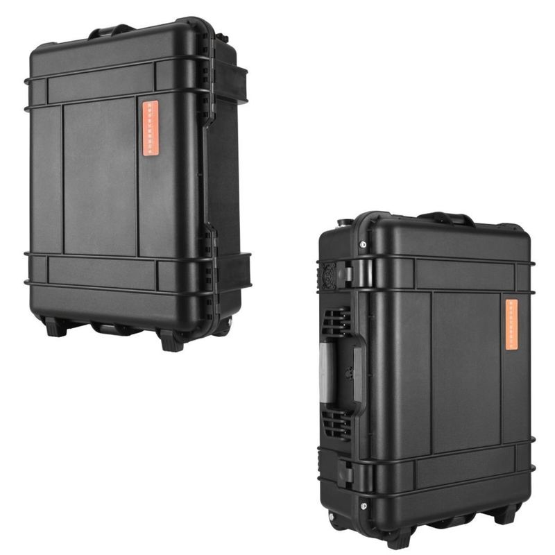 Multifunktioneel buitenshuis zonne-energiegenerator Draagbare elektriciteitscentrale 38kg/54V/12A