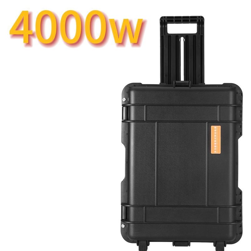 4000W oplaadbare back-up stroomvoorziening voor buitenshuis en camper