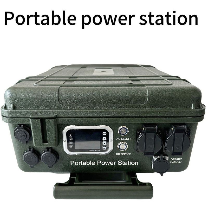 3000W piek 6000W draagbare voedingsgenerator Pure sinusgolf voor camping noodgevallen