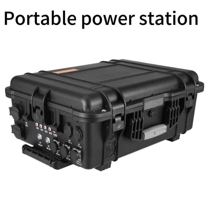 3000W-7000W Huishoudelijke energieopslag Zonne-energiesysteem Mobiele elektriciteitscentrale buiten