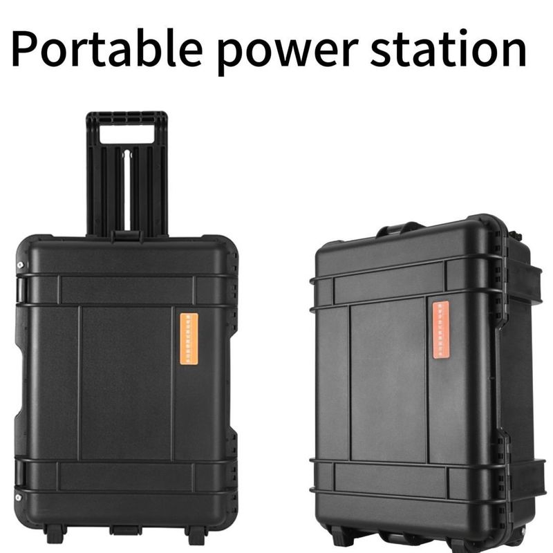 LiFePO4 5000W/4800wh Draagbare zonne-energiecentrale met 50.000 kg pakketbrutogewicht